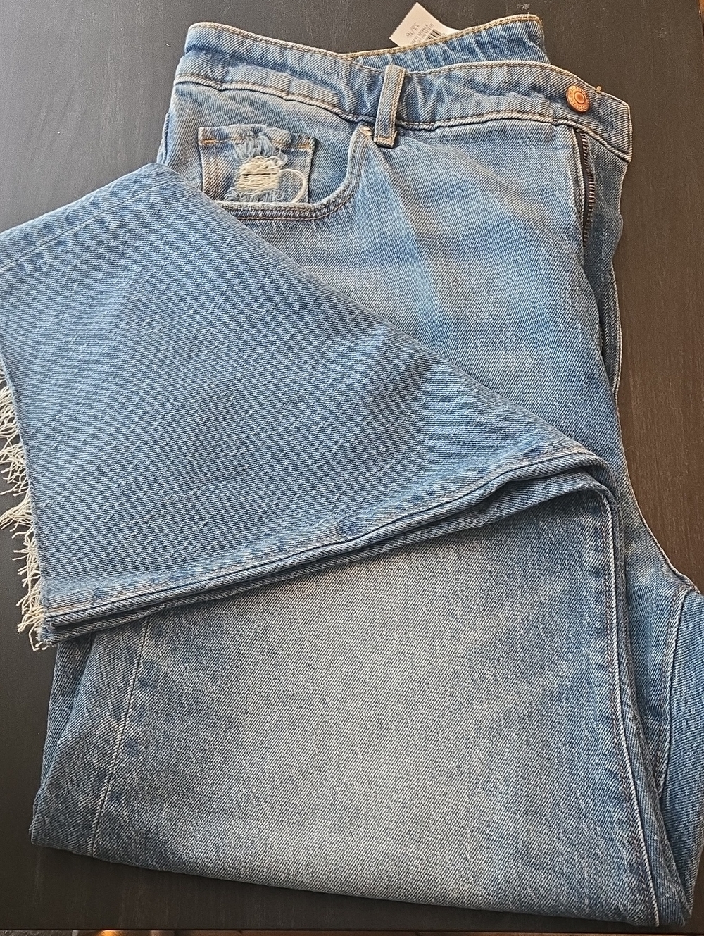 NWT LOFT "The Straight" High Rise Curvy Fit Regular Inseam Sz 33
